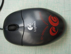 鼠標(biāo)表面絲印