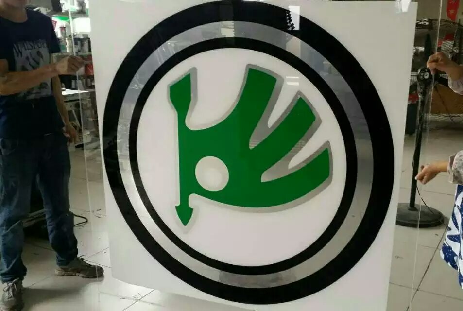 斯柯達吸塑燈箱面板