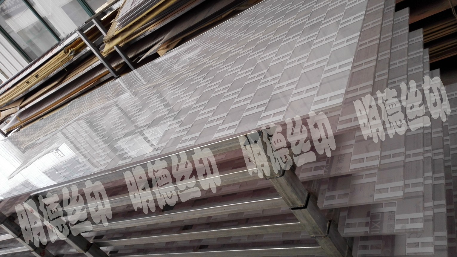 工程用板大型絲網印刷