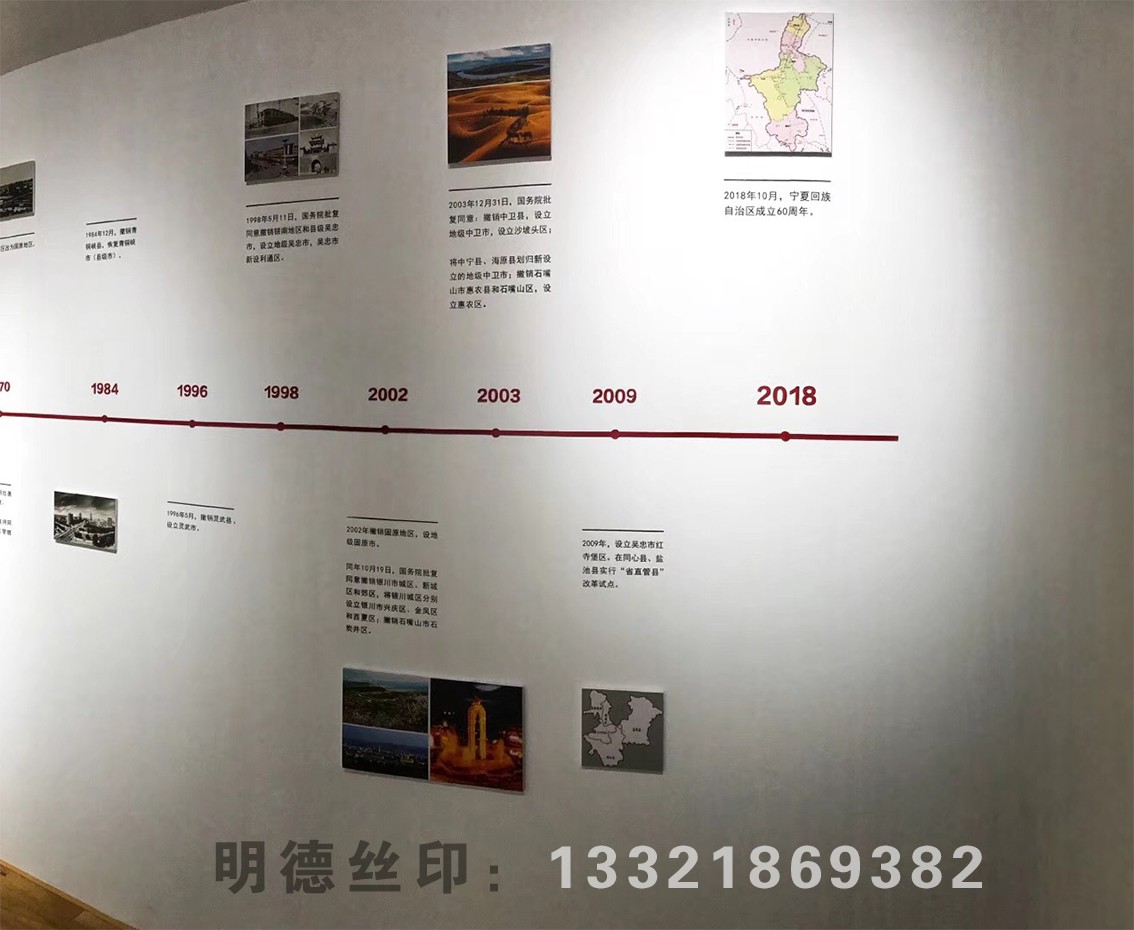 展覽會(huì)現(xiàn)場(chǎng)絲印